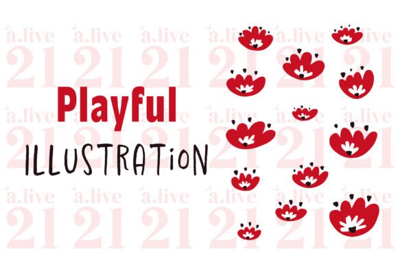 Bring Your Projects to Life with Playful Spring Lovely Pattern Vector SVG