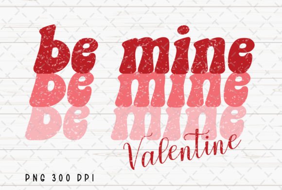 Capturing Nostalgia: Be Mine Valentine Retro Valentines PNG