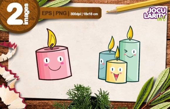 Cute Candles Character Cartoon Vector: A Design Asset Review