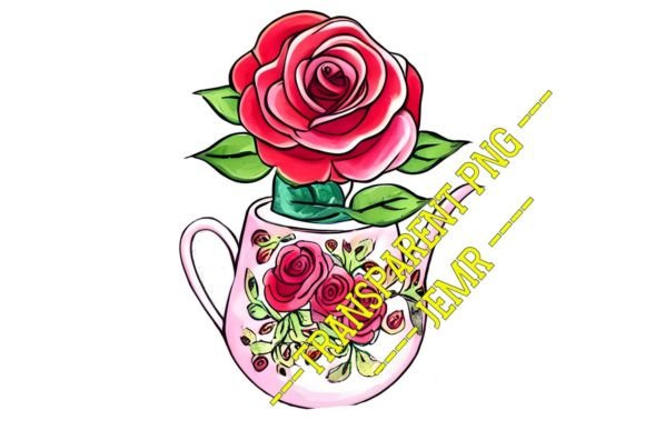 FLOWER / TRANSPARENT PNG #73: A Botanical Asset for Modern Design