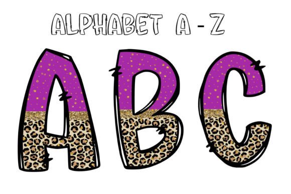 Infuse Festive Energy with Mardi Gras Alphabet Sublimation Purple