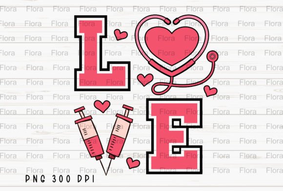 Love Nurse Valentine's Day PNG: A Designer's Creative Asset