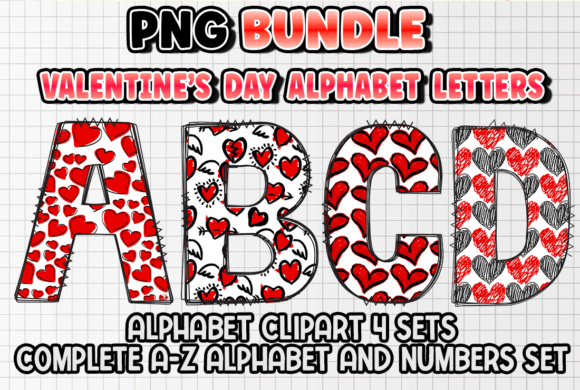Valentine's Day Alphabet Letters: A Designer's Toolkit for Romance
