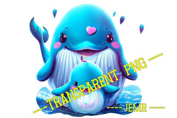 WHALE / TRANSPARENT PNG #95: Your Next Design Asset